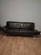 Design bank leder gratis afhalen, Huis en Inrichting, Ophalen, Gebruikt, Driepersoons, 200 tot 250 cm