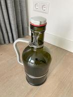 Fles / hele grote bierfles met "grolsch dop" h=34 cm, Ophalen