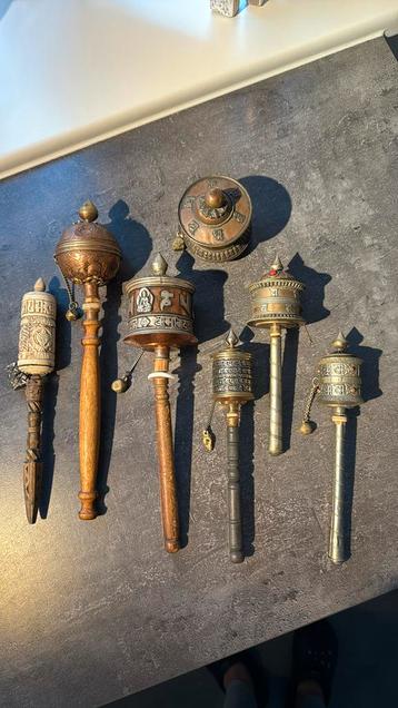 Bidmolens uit Tibet / mantra molen  beschikbaar voor biedingen