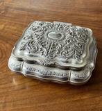 Verzilverd sieradendoosje, Ophalen of Verzenden