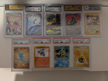 Pokemon Slab Collectie (PSA, CGC, Overig) beschikbaar voor biedingen