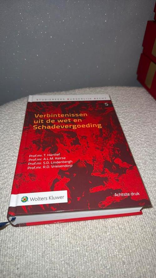 Verbintenissen uit de wet en Schadevergoeding druk 8, Boeken, Wetenschap, Zo goed als nieuw, Verzenden