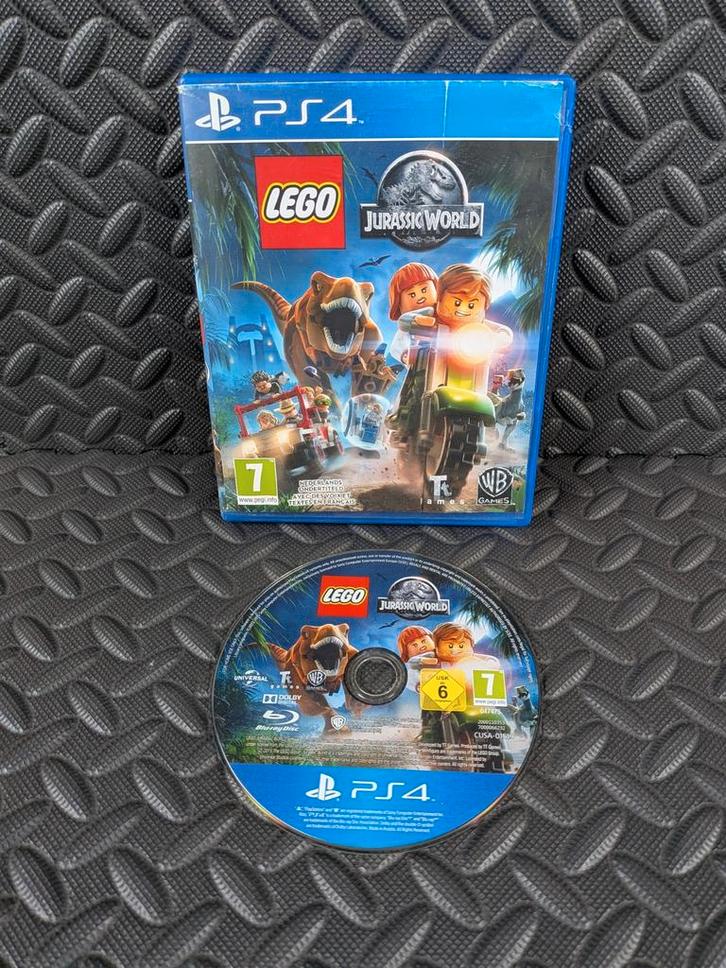 LEGO Jurassic World - PS4, Spelcomputers en Games, Spelcomputers | Sony PlayStation 4, Gebruikt, Original, Zonder controller, Ophalen of Verzenden