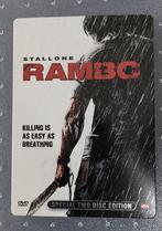 Rambo, Sylvester Stallone, steelcase, special 2 disc edition, Vanaf 16 jaar, Ophalen, Zo goed als nieuw