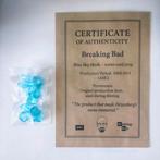 Breaking Bad – Screen Used Blue Sky Crystal Meth Prop + COA, Verzamelen, Ophalen of Verzenden, Zo goed als nieuw, Tv, Overige typen