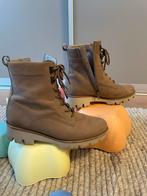 Gabor Nubuck Enkellaarsjes Beige Maat 38, Beige, Lage of Enkellaarzen, Gabor, Nieuw