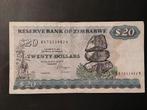 Zimbabwe 20 dollars 1983 VF, Ophalen of Verzenden, Zimbabwe