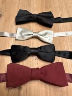 Vlinderdas, strikje 4 stuks, Ophalen of Verzenden, Nieuw, Zwart