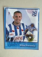 Spelerskaart. Mika.Nurela. Heerenveen   2001/2002, Verzamelen, Sportartikelen en Voetbal, Ophalen of Verzenden, Zo goed als nieuw