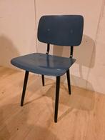 Friso Kramer Ahrend Revolt Stoel - Gebruikte Staat, Huis en Inrichting, Stoelen, Gebruikt, Blauw, Ophalen of Verzenden, Eén