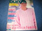 Burda: Über 100 Modelle für die ganze Familie (402), Ophalen of Verzenden, Zo goed als nieuw, Breien en Haken