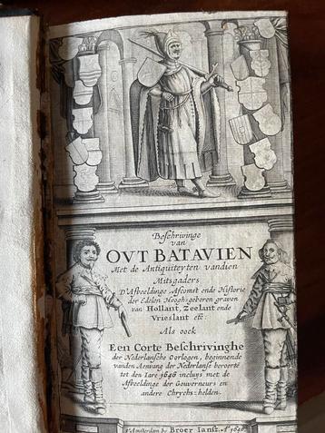 Scriverius - Out Batavien (1646) beschikbaar voor biedingen