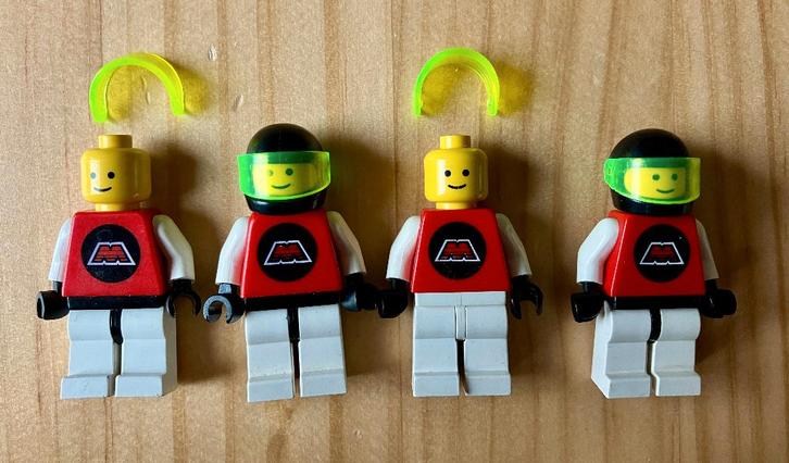 4x M tron Minifiguren - Lego - sp033, Kinderen en Baby's, Speelgoed | Duplo en Lego, Gebruikt, Lego, Losse stenen, Ophalen of Verzenden