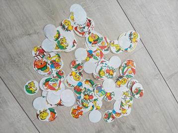 Oude beloningsplaatjes/jaren 80/div.afb. incl verzenden beschikbaar voor biedingen
