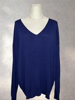 Studio Anneloes Blue V Neck Long Sleeve Top Size XL, Ophalen of Verzenden, Zo goed als nieuw, Blauw