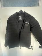 In Gold we trust tussen jas maat L, Ophalen of Verzenden, Zo goed als nieuw, Zwart