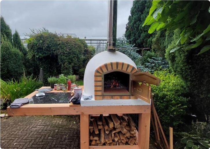 pizzaoven - steenoven - houtgestookte oven - buitenkeuken, Tuin en Terras, Pizzaovens, Nieuw, Ophalen of Verzenden