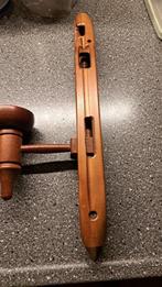 kandelaar, Gebruikt, Bruin, Ophalen of Verzenden, Hout