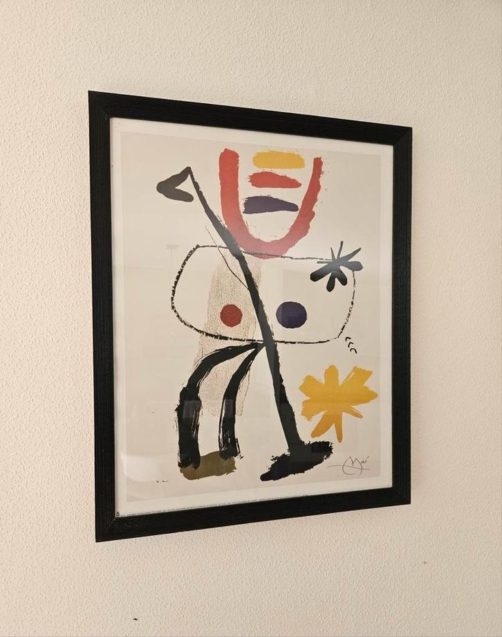 Miró - Figure Against the Stars (1997), Antiek en Kunst, Kunst | Litho's en Zeefdrukken, Ophalen of Verzenden