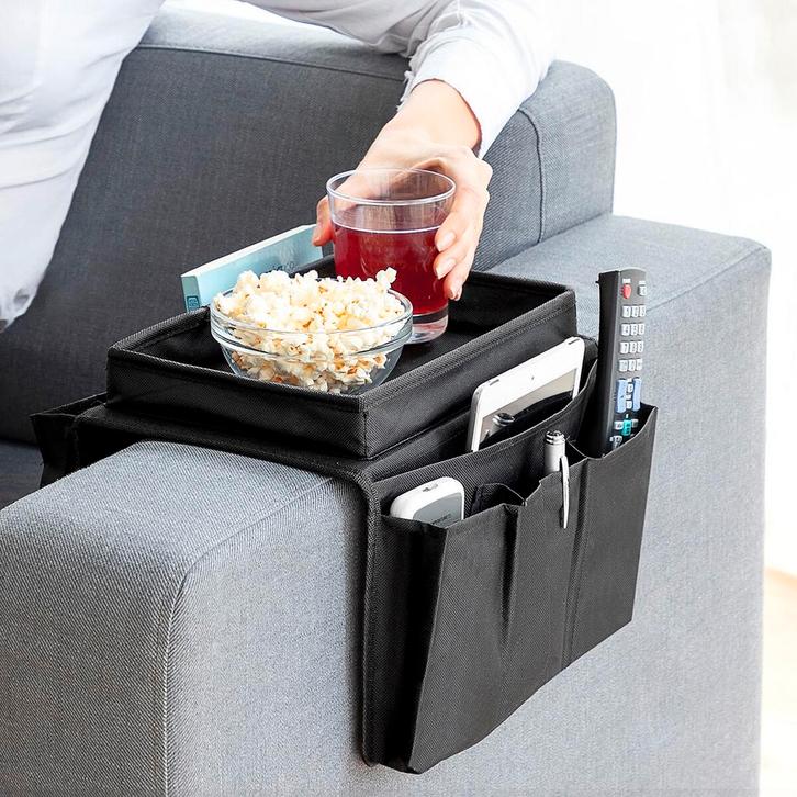 Bank Armleuning Organizer met Dienblad, Huis en Inrichting, Woonaccessoires | Overige, Nieuw, Verzenden