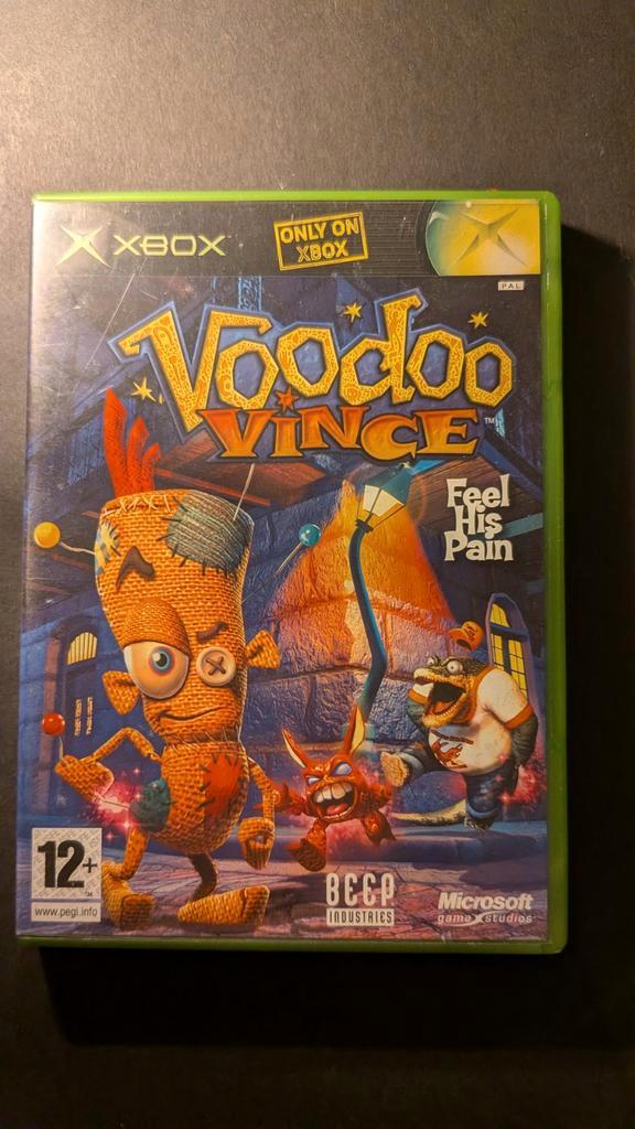 Voodoo Vince - Xbox Original - Klassieker!, Spelcomputers en Games, Games | Xbox Original, Zo goed als nieuw, Platform, 1 speler