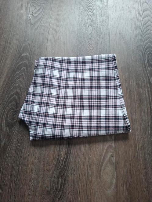 Peter Hahn geruite broek (Lichtroze & Wit & Zwart), Kleding | Dames, Broeken en Pantalons, Zo goed als nieuw, Maat 42/44 (L), Wit