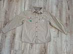 Mooie beige scoutingblouse, Scouts uniform, Scoutfit, 152., Verzamelen, Scouting, Scoutfit, Onbekend, Ophalen of Verzenden, Zo goed als nieuw