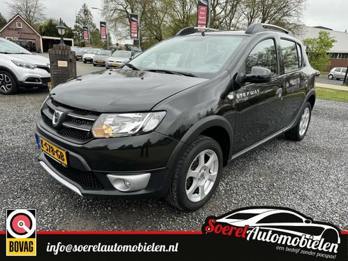 Dacia Sandero 0.9 TCe stepway,cruise,airco,p.sens,navi boekj, Auto's, Dacia, Bedrijf, Te koop, Sandero Stepway, ABS, Airbags, Airconditioning