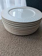 Pagnossin Treviso Borden - 9 stuks, Huis en Inrichting, Keuken | Servies, Gebruikt, Ophalen of Verzenden, Bord(en), Effen
