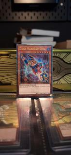 Dark Magician Girl (C) Quarter Century Rare RA03 Bonanza, Ophalen of Verzenden, Zo goed als nieuw, Losse kaart, Foil