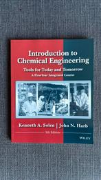Introduction to chemical engineering, Verzenden, Zo goed als nieuw, Overige niveaus