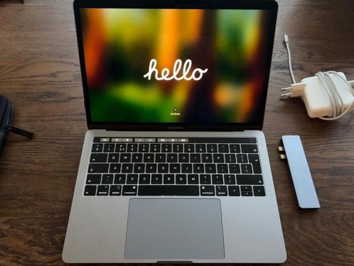 MacBook Pro Touch 13inch / 16GB / 2.8GHz / SSD512 GB / HUB, Computers en Software, Apple Macbooks, Gebruikt, MacBook Pro, 13 inch