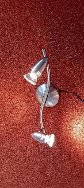 Metalen Plafonniere Rvs Design Style Draaibare spots. beschikbaar voor biedingen