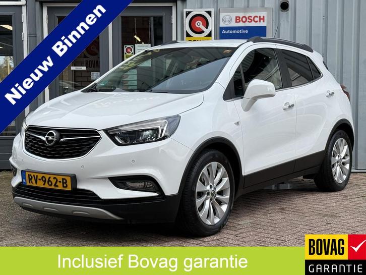 Opel Mokka X 1.4 Turbo Innovation | LEER | STOEL/STUUR VERW., Auto's, Opel, Bedrijf, Te koop, MokkaX, ABS, Achteruitrijcamera