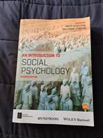An introduction to social psychology 7th edition, Ophalen of Verzenden, Zo goed als nieuw, WO