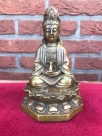 mooie verfijnde bronzen Kwanyin, Antiek en Kunst, Ophalen of Verzenden