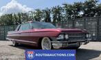 Cadillac Coupe DeVille | 1962 | Route 66 Auctions, Auto's, Oldtimers, Zwart, Leder, Bedrijf, Handgeschakeld