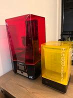 Elegoo Saturn 3 12k + Wash&Cure station met extra bak, Computers en Software, 3D Printers, Ophalen, Gebruikt