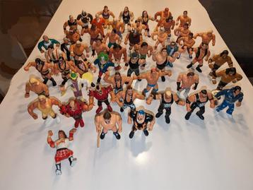 50 stuks WWF WWE Hasbro poppetjes