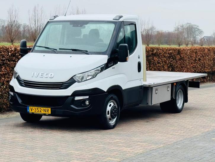 Iveco Daily 35C16 AIRO OPEN LAADBAK 180000 KM, Auto's, Bestelauto's, Particulier, Te koop, ABS, Airconditioning, Centrale vergrendeling