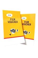 2x pathé voucher vouchers kaartjes bioscoop film cinema, Twee personen, Overige soorten