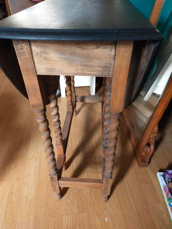 Antieke hangoortafel tafel sidetable stoer landelijk sober, Antiek en Kunst, Antiek | Meubels | Tafels, Ophalen