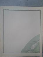 001 / Plattegrond van de ANWB Vlieland ( rond 1900 ), Gelezen, Ophalen of Verzenden, Landkaart, 1800 tot 2000