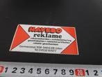sticker Uden HAVEBO reklame  Germenzeel 308, Ophalen, Zo goed als nieuw, Bedrijf of Vereniging