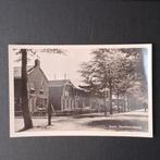 Joure Friesland Zicht op de Harddraversweg Echte Foto, Ophalen of Verzenden, 1940 tot 1960, Ongelopen, Friesland