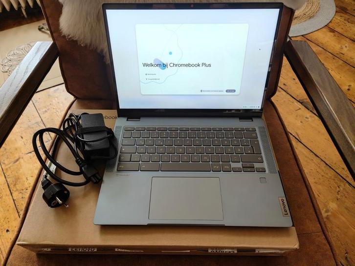 Lenovo Chromebook Ideapad Flex 5i convertible, Computers en Software, Chromebooks, Zo goed als nieuw, 14 inch, 8 GB, 128 GB, Touchscreen