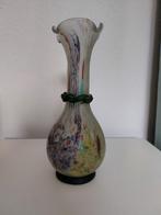 KLEURRIJKE SMALLE VAAS VAN GLAS, Ophalen of Verzenden, Overige kleuren, Glas, Minder dan 50 cm