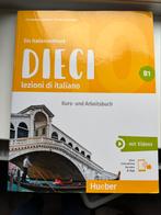 Italiaans werkboek Dieci B1, Boeken, Studieboeken en Cursussen, Ophalen of Verzenden, Zo goed als nieuw
