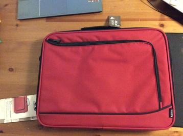 Hama Notebook-tas rood canvas tot 44 cm (17,3"), Nieuw beschikbaar voor biedingen