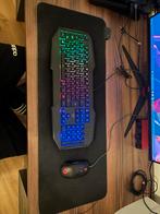 Gaming Toetsenbord, Muis & Muismat Set, Computers en Software, Toetsenborden, Gebruikt, Gaming toetsenbord, Ophalen of Verzenden